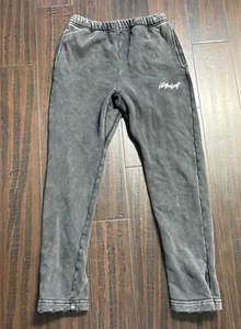 ASKYURSELF × Kim Duong Hose Herren S grau Jogginghose Sweathose distressed - Bild 1 von 12