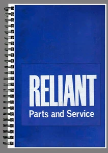 Reliant Robin Workshop Manual On Paper IN English - Repair, Service - Picture 1 of 4
