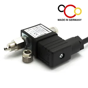 OCOPRO CO2 night shutdown solenoid valve with & without check valve | Germany - Picture 1 of 2