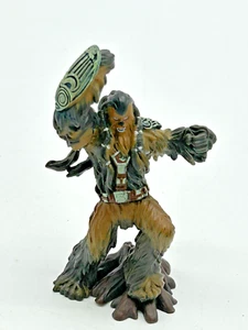 2005 Battle Wookiee Star Wars Figura Guerriero dettagliata Lucas Films Hasbro LFL 3" - Foto 1 di 7
