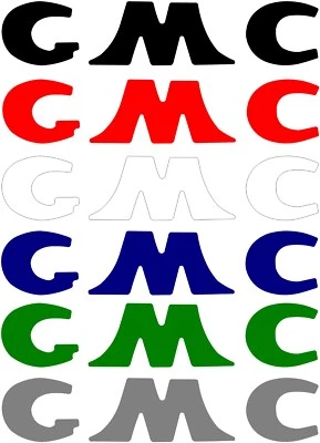 1947 1948 1949 1950 1951 1952 1953 1954 GMC pick up truck kit de calcomanías portón trasero Foto 1 de 4