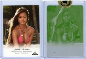JARAH MARIANO 2012 SPORTS ILLUSTRATED SI SWIMSUIT #35 YELLOW PRINTING PLATE 1/1! - Picture 1 of 2