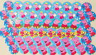 Set Of 100-1" Precut "Peppa Pig" Bottle Cap Images.Birthdays,Hairbows!!