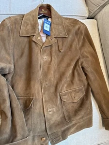 ralph lauren suede jacket men - Picture 1 of 3