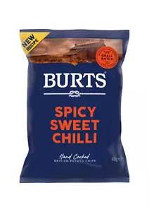 Burts Spicy Sweet Chilli Crisps - Available in 20 x 40g Box - Picture 1 of 1