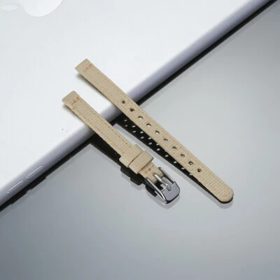 Correa de reloj de lona para mujer 8 mm 10 mm 12 mm correa de reloj universal de nailon de repuesto Foto 1 de 4