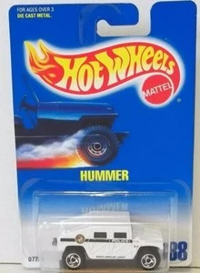 Hot Wheels Hot Wheels Hummer #188 White Police 1992 sin usar, en caja fundido a presión - Imagen 1 de 2