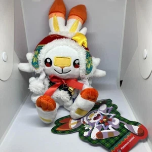 Scorbunny Plüsch Weihnachten 2020 Christmas Wonderland Pokemon Center Hibunny - Bild 1 von 10