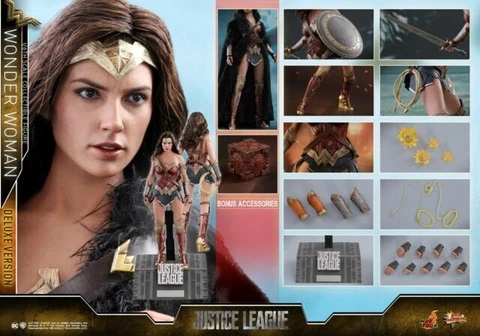 Hot Toys Justice League Wonder Woman MMS451 Cover