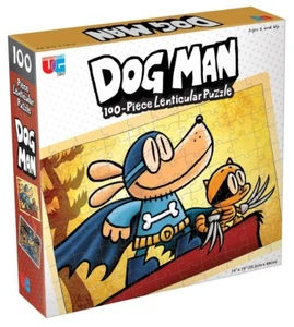Dog Man Adventures Lenticular 100 Pc. Pzl - Picture 1 of 1