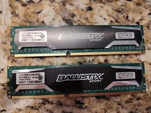 Ballistix PC3-12800 16 GB DIMM 1600 MHz PC3-12800 DDR3 SDRAM Memory... - Picture 1 of 4