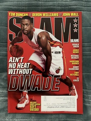 Revista Slam 2013 febrero DWYANE WADE Miami Heat #164 con carteles Wade NBA🏀 Foto 1 de 4