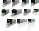 Folding Rubber Shower Seals | Fits Track Channel or Bifold Folding type screens