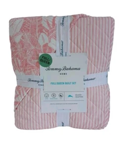 Tropic Coast Queen Island Set 3 pz trapunta e finta cotone, Tommy Bahama - Foto 1 di 2