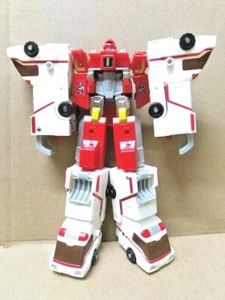 Bandai MRR Machine Robo Rescue 04 Red Wing HyperFire Transform figure マシンロボレスキュー - Picture 1 of 7
