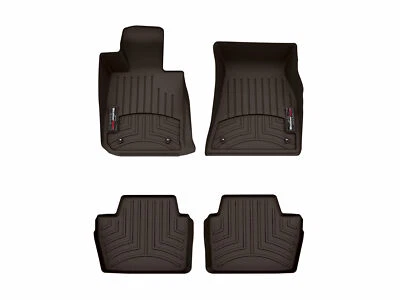 Alfombrillas WeatherTech FloorLiner para BMW Serie 4 2021-2022 cupé primera y segunda fila cacao Foto 1 de 2