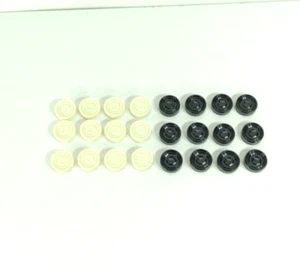 Vintage Checkers Soviet Set Plastic Old Made in USSR Board Games Collectible - Picture 1 of 19