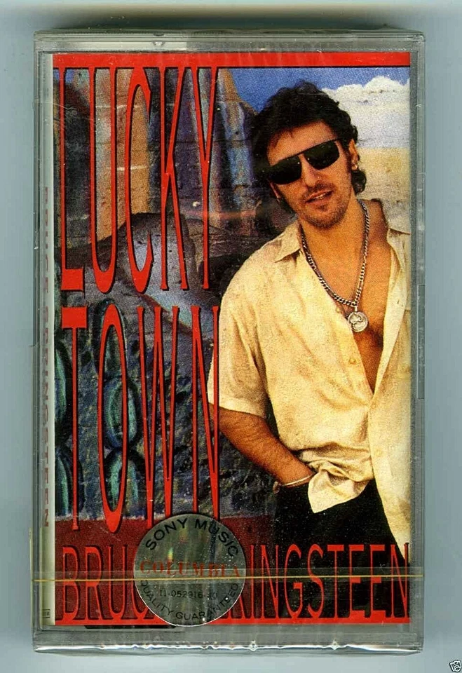 BRUCE SPRINGSTEEN CASSETTE TAPE(SEALED) LUCKY TOWN - Photo 1/1