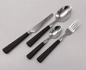 BESTECKSET 24-TEILIG EDELSTAHL KÜCHE BESTECK ESSEN - Bild 1 von 5