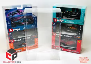 Custom Box Protector for Bburago 1/43 Scale Formula 1 F1 Cars Stack 3 High (5pk) - Bild 1 von 11