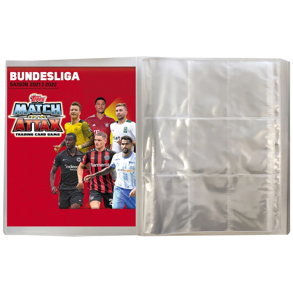 Topps Match Attax Bundesliga 2021/22 - 1 Leere Sammelmappe