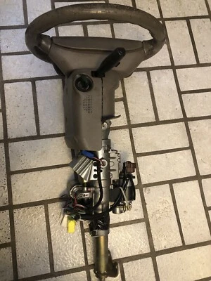 Columna de dirección inclinable completa Jaguar XJ8 -1999-2000, rueda y electrónica Foto 1 de 4