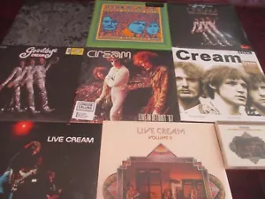 CREAM LIVE DETRIOT FORUM BBC Vol I & II FILLMORE ALBERT + MFSL Gold 24K CDS - Picture 1 of 1