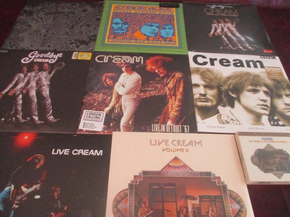  CREAM LIVE DETRIOT FORUM BBC Vol I & II  FILLMORE  ALBERT + MFSL Gold 24K CDS - Image 1 of 1