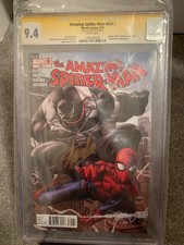 Amazing Spider Man 654.1 CGC SS 9.4 Stan Lee Sign 1st solo Flash Thompson Venom