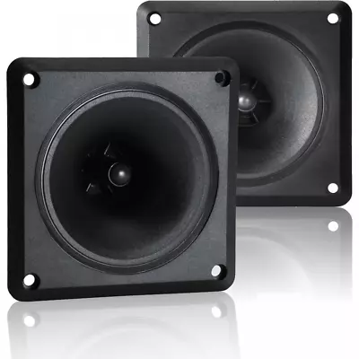 Square Piezo Horn Tweeters (Pair) 4.4 Inch 110 x 110mm PA Hi-Fi Quality 120W - Image 1 of 4