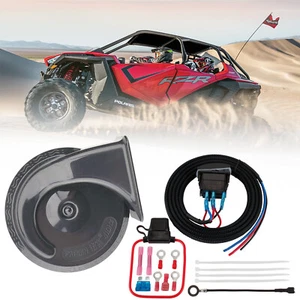12v DC Auto Snail Horn Kit with Button,Compatible with ATV,UTV,RZR,Arctic Cat - Picture 1 of 6