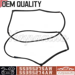 Front Door Weatherstrip Seal 55395274AW 55395275AW For 07-18 Jeep Wrangler LH RH - Picture 1 of 7