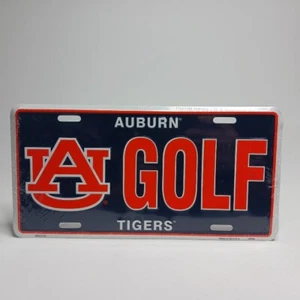 Auburn Tigers Golf Metal License Plate AU - Picture 1 of 2