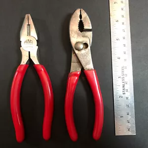 MAC TOOLS 2-Piece Slip-Joint Pliers and Linesman Pliers - Foto 1 di 8