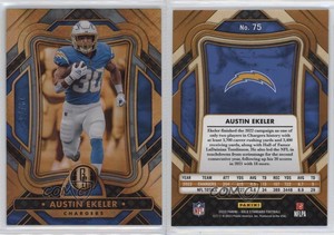 2023 Panini Gold Standard Platinum /75 Austin Ekeler #75