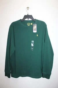 POLO RALPH LAUREN BOYS LONG SLEEVE TOP 100% COTTON GREEN SIZE XL (18-20) - Picture 1 of 4