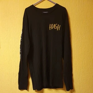 Mens Hugh Jackman World Tour 2019 Tshirt Black Long Sleeve Large Gig Music - Picture 1 of 2