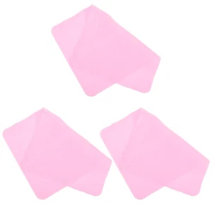 3 Pcs Chamois Cloth Facial Scrub Sponge Wash Face Cleaning - Picture 1 of 12