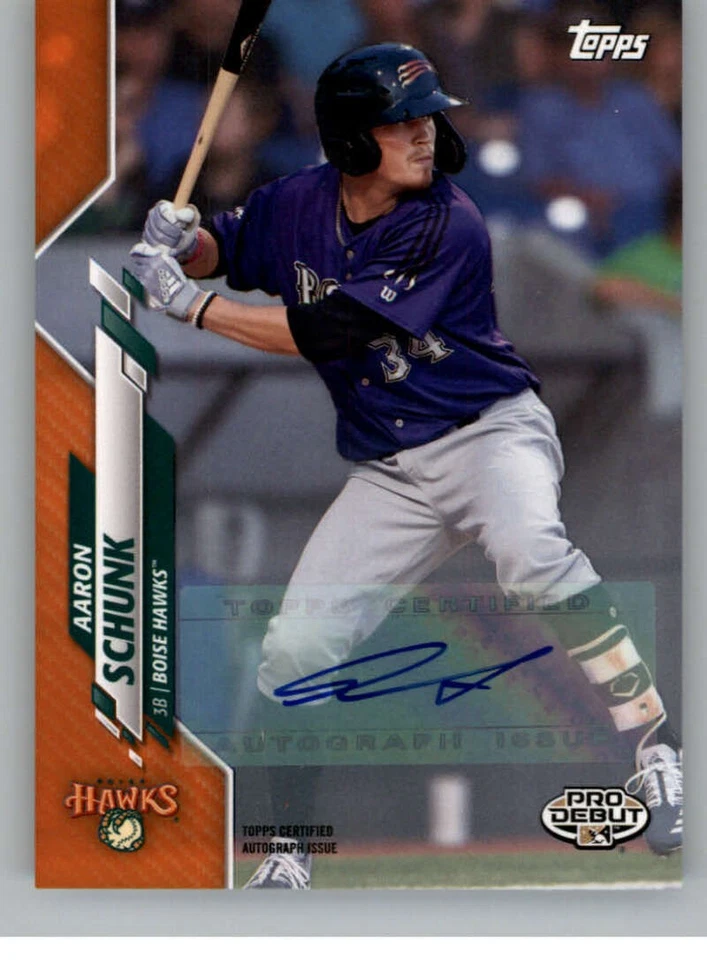 2020 Topps Pro Debut MiLB Minor League Baseball Autographs Pick From List - Image 1 of 1