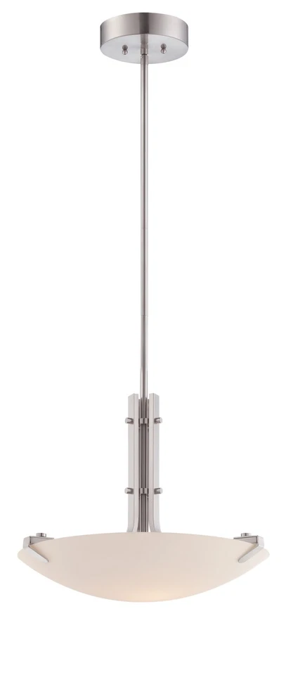 Designers Fountain LED85833 Satin Platinum Archer 1-Light Energy Star Pendant - Image 1 of 1