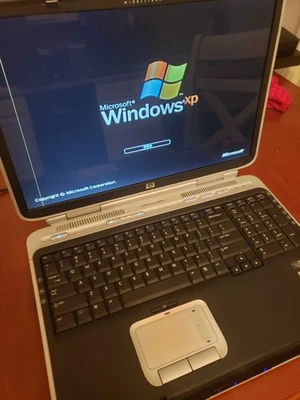 HP Pavilion ZD8000 17" Vintage Pentium4 3.0ghz XP Laptop , Tested, WORKS, READ! - Image 1 of 4