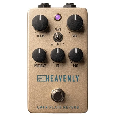 Universal Audio UAFX Heavenly Plate Reverb Pedal (Demo Deal) - Image 1 of 4