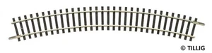 Tillig 83106 Vía curva R21 - 353 mm/30°, TT - Imagen 1 de 1