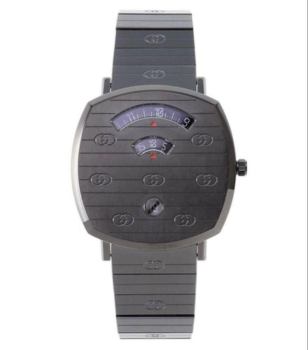 Orologio Gucci Grip 38mm Quarzo Nero Unisex Nuovo Dal Giappone