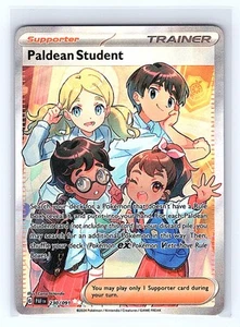 SV: Paldean Fates #230/091 Paldean Student - Picture 1 of 1
