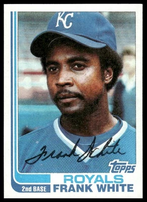 1982 Topps #645 Frank White Kansas City Royals - Image 1 of 2