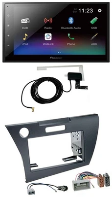 Pioneer DAB MP3 Bluetooth 2DIN USB Autoradio für Honda CR-Z (ab 2010) - Bild 1 von 4