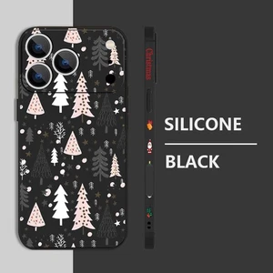 For iPhone 17 Pro Max 16 15 14 13 12 11 Christmas Tree Soft Silicone Case Cover - Imagen 1 de 22