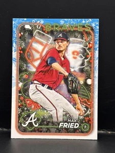 2024 Topps Holiday #H134 Max Fried Holiday Tree - Picture 1 of 2