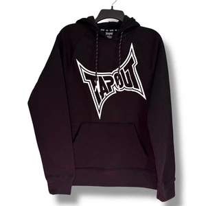 TapOut Herren Full Hooded Sweatshirt Hoodie Spell Out Schwarz MMA Größe Small - Bild 1 von 8